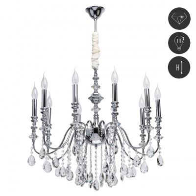 Люстра Консуэло 10*40W E14 220 V (614012310)