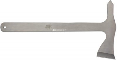 Топорик туристический стальной Баланс Томагавк T-112 TOM в кордуровом чехле