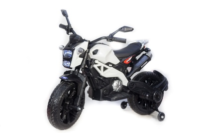 Электромобиль Moto sport (DLS01) (белый)