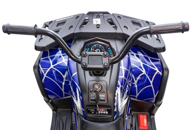 Электромобиль Квадроцикл Qwatro XMX607 4х4 (синий спайдер)