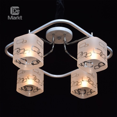 Люстра Тетро 4*60W E14 220V (673010304)