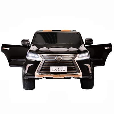 Электромобиль Lexus LX570 4x4 (чёрный краска)