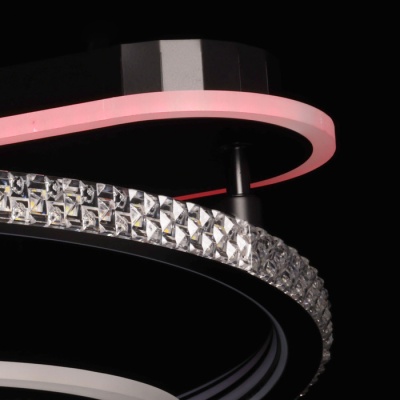 Люстра (пульт) Оскар 238W LED+24W RGB 220 V (510015003)