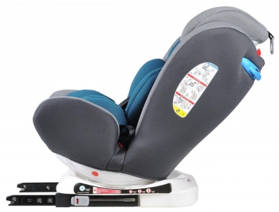 Автокресло детское CS-002 ISOFIX (Синий/серый)