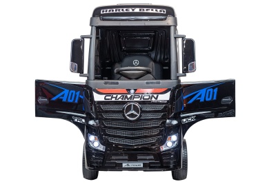 Электромобиль Грузовик Mercedes-Benz Truck 4x4 (чёрный краска)