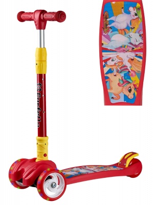 Самокат детский Farfello Maxi-897 (red/красный)
