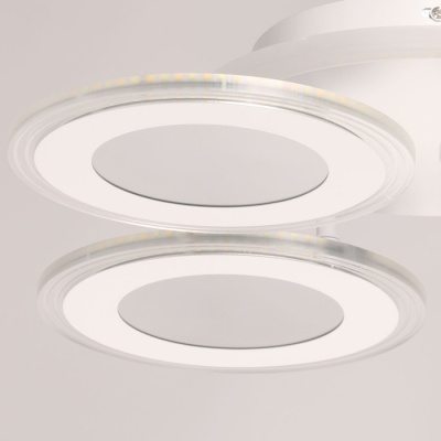Люстра (пульт) Мадлен 104+22W LED 220 V (424016405)