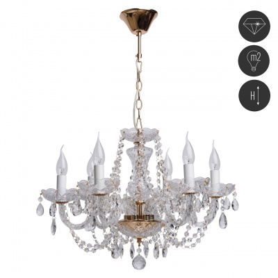 Люстра Каролина 6*60W E14 220 V (367012606)