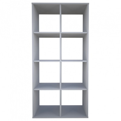 Стеллаж Polini Home Smart Кубический 8 секции (белый, арт.0001693.9)