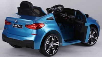 Детский электромобиль BMW6 GT (JJ2164) синий глян