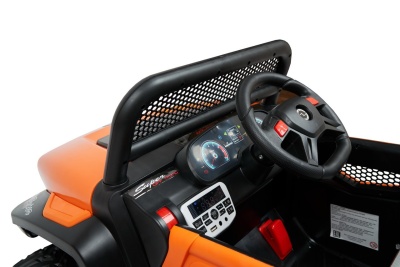 Электромобиль Багги Unimog Small 4x4 (оранжевый)