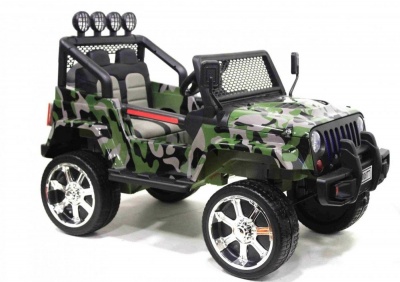 Детский электромобиль Jeep T008TT камуфляж