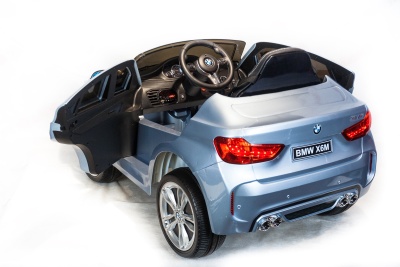 Электромобиль BMW X6M mini JJ2199 (серебро краска)