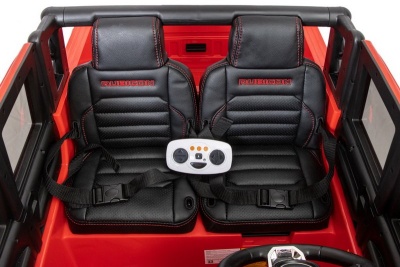 Электромобиль Джип Jeep Rubicon 6768R (красный)