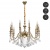 Люстра Консуэло 10*40W E14 220 V (614012610) Люстра Консуэло 10*40W E14 220 V (614012610)
