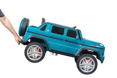 Электромобиль Mercedes-Benz Maybach Small G650S 4x4 (синий)