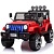 Детский электромобиль Jeep T008TT (4х4) красный