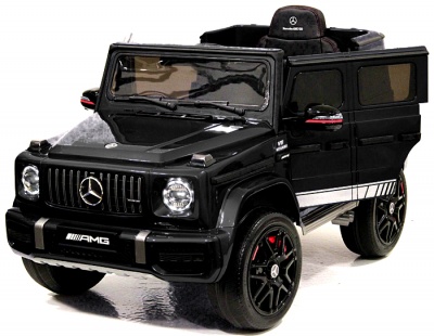 Детский электромобиль Mercedes-Benz G63 (K999KK) черный глянец