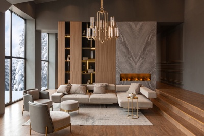 481015509  Аманда 9*40W E14 220 V люстра