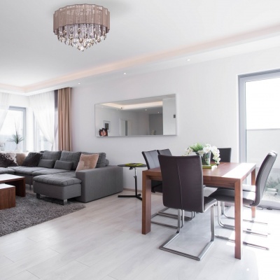 Люстра (пульт) Жаклин 10*20W G9 ChipLED 8*3W 220 V (465012718)