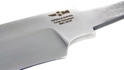 Клинок для ножа из стали быстрорез Ножемир Россия ЖИГАН (бз)