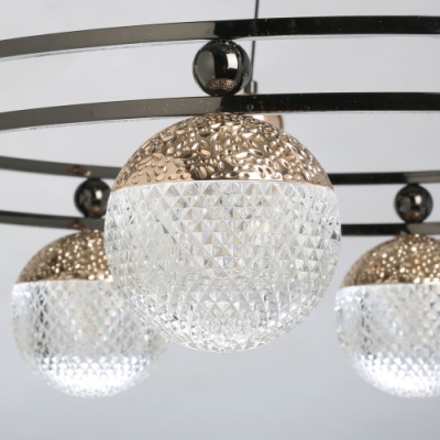 Люстра (пульт) Вальтер 8*8W LED 220 V (551012908)