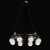 Люстра (пульт) Вальтер 8*8W LED 220 V (551012908)