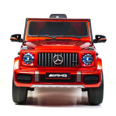 Детский электромобиль Mercedes-Benz G63 (K999KK)-4 WD вишневый глянец
