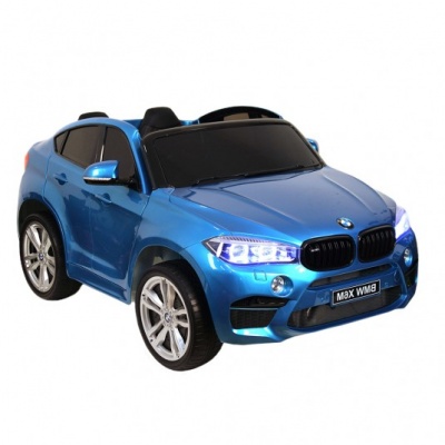 Детский электромобиль X6M (JJ2168) синий глянец