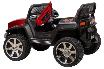 Электромобиль Багги Unimog Small 4x4 (красный краска)