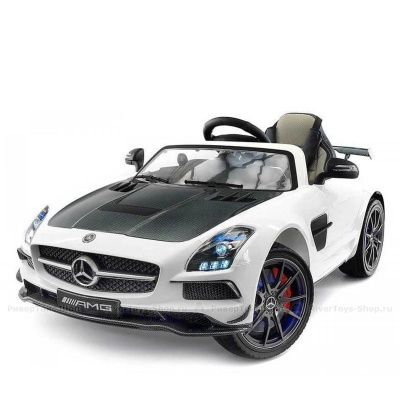 Детский электромобиль А333АА белый VIP-CARBON