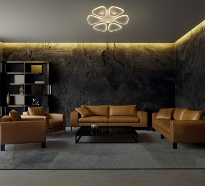 Люстра (пульт) Мадлен 96W LED 220 V (424013006)