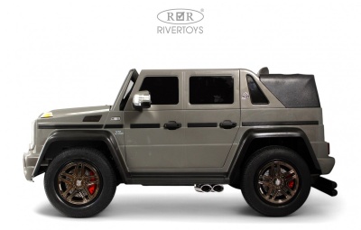 Детский электромобиль Mercedes-Maybach G650 Landaulet (M999MM) серый