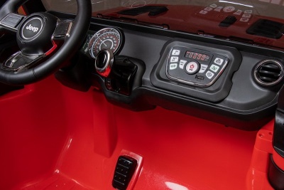 Электромобиль Джип Jeep Rubicon 6768R (красный)