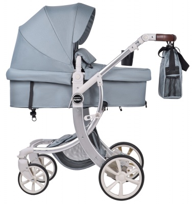 Коляска трансформер Aimile Original New Pearl (Стальной Серый NDP-3)