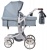 Коляска трансформер Aimile Original New Pearl (Стальной Серый NDP-3)