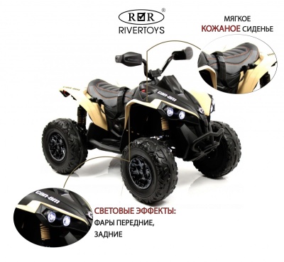 Детский электроквадроцикл BRP Can-Am Renegade (Y333YY) хаки