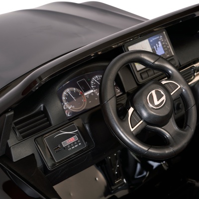Электромобиль Lexus LX570 4x4 (чёрный краска)
