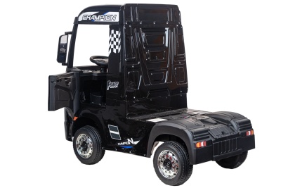 Электромобиль Грузовик Mercedes-Benz Truck 4x4 (чёрный краска)