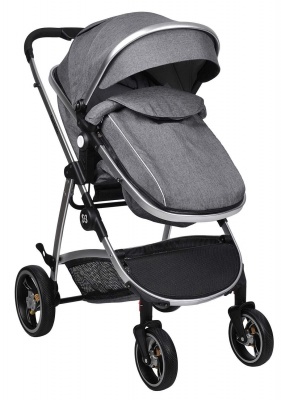 Коляска трансформер Pristina (Серый PS-11)