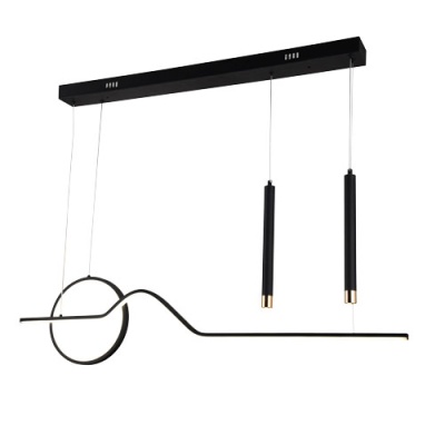 Люстра (пульт) Оскар 25W*2+6W LED 220 V (510013304)