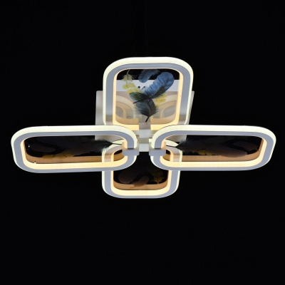 Люстра (пульт) Мадлен 116W LED 220 V (424010704)