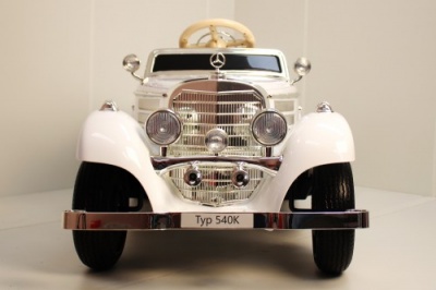 Детский электромобиль Mercedes-Benz Typ 540K (M111MM) белый