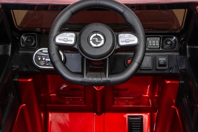 Электромобиль Mercedes-Benz G63 (высокая дверь) 4x4 (красный краска)