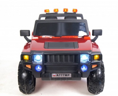 Детский электромобиль A777MP вишневый глянец