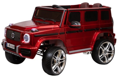 Электромобиль Mercedes-Benz G63 (высокая дверь) 4x4 (красный краска)