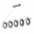 Люстра (пульт) Гэлэкси 65W LED 220 V (632017105) Люстра (пульт) Гэлэкси 65W LED 220 V (632017105)