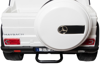 Электромобиль Mercedes-Benz Maybach Small G650S 4x4 (белый)