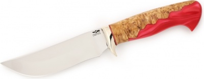 Нож Elmax ручной работы порошковая сталь Uddeholm Элмакс Ножемир Limited ОРЛАН (3997)ELMAX