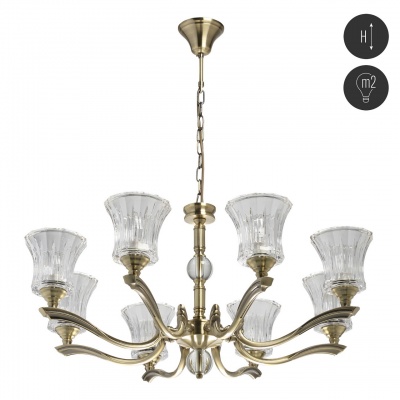 Люстра Аманда 8*40W E14 220 V (481013908)